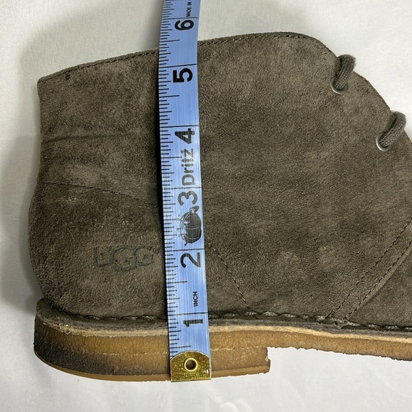 UGG Leighton Chukka Suede Boots, Men’s 13 EU 47 Brown 2-hole lace up, 1005487 main image 2